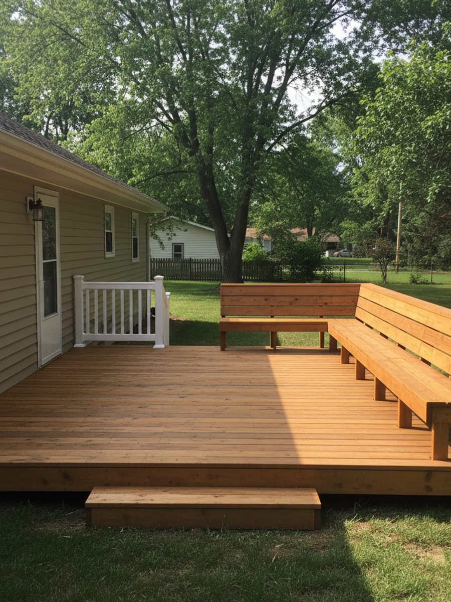 Deck Repair completed by Majestic Deck Solutions in Madison, WI