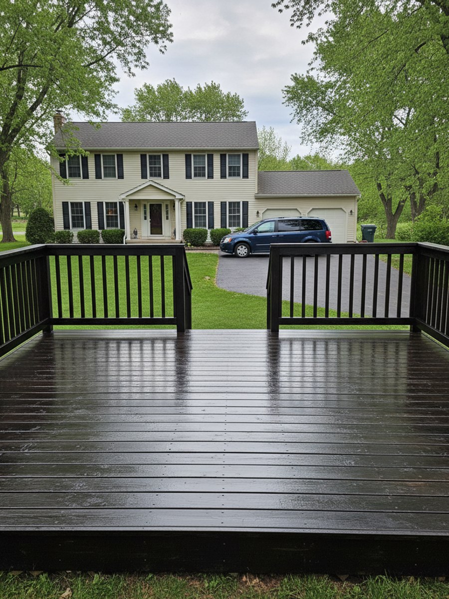 Deck Resurfacing completed by Majestic Deck Solutions in Oregon, WI