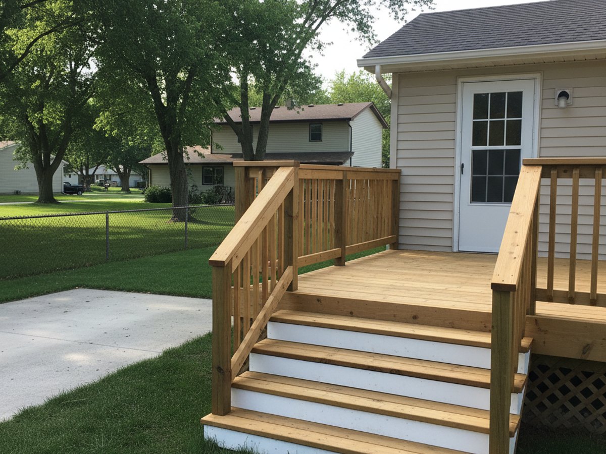 Deck Repair completed by Majestic Deck Solutions in Cottage Grove, WI