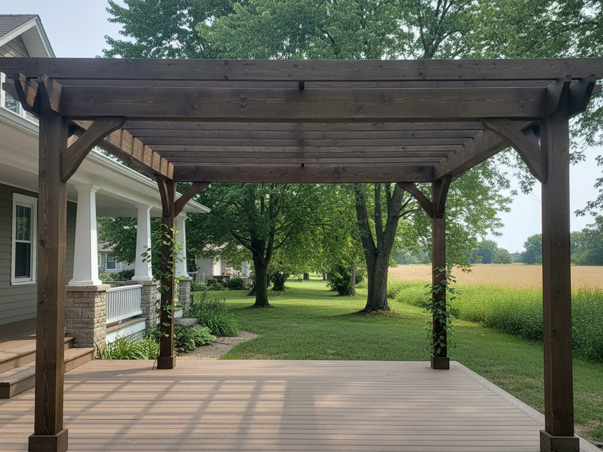 Deck Staining & Sealing completed by Majestic Deck Solutions in Fitchburg, WI