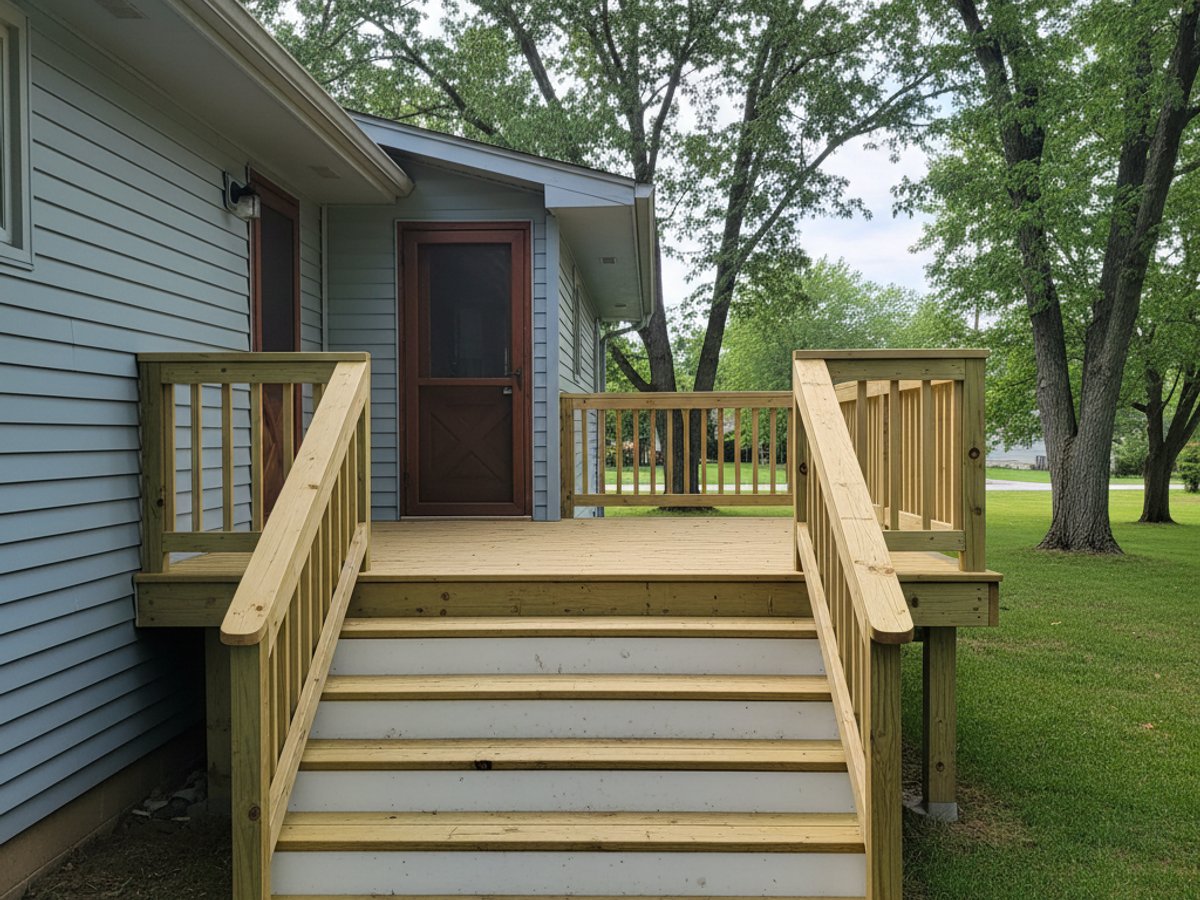 Screened-In Porch Building completed by Majestic Deck Solutions in Middleton, WI