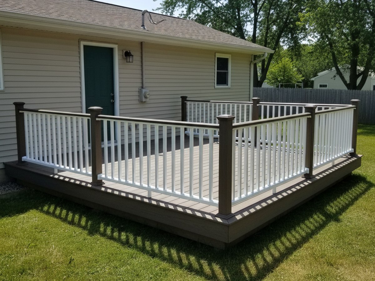 Deck Demolition & Removal completed by Majestic Deck Solutions in Stoughton, WI