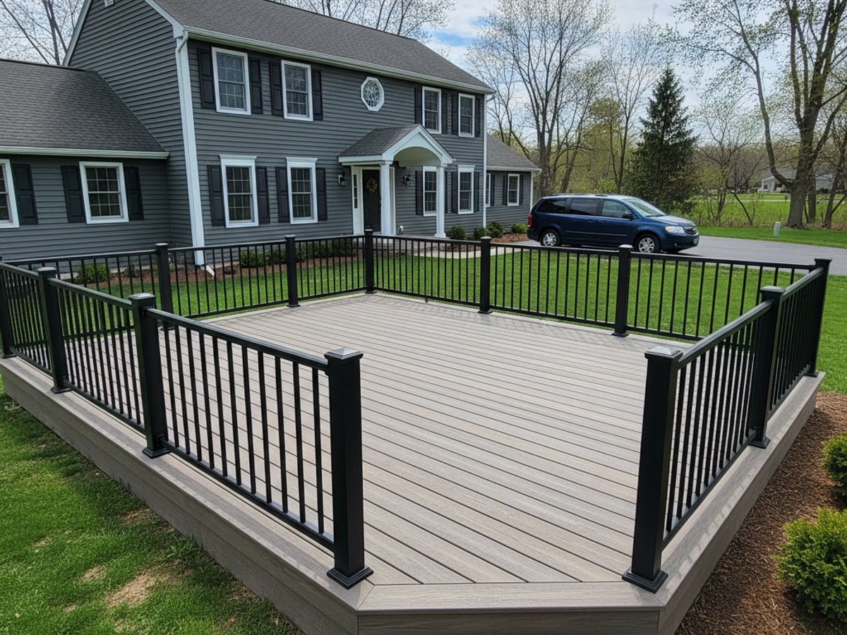 Deck Repair completed by Majestic Deck Solutions in Mount Horeb, WI